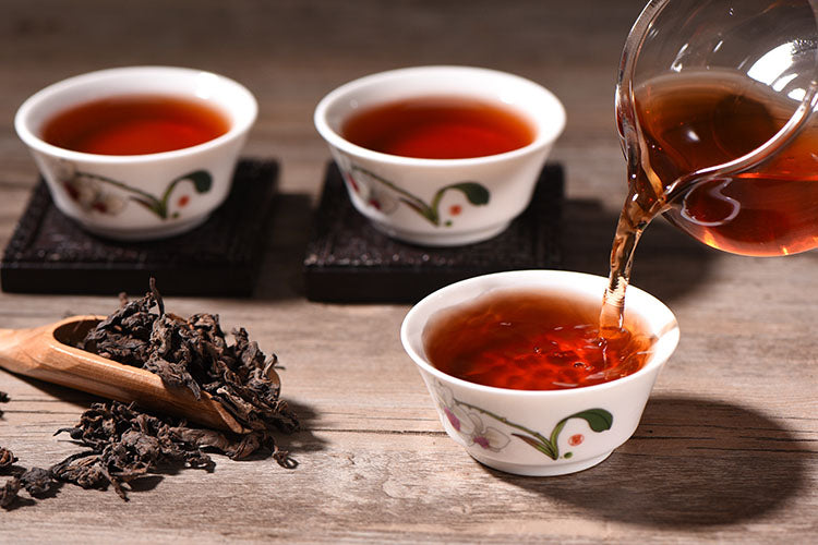 Pu erh Tea 普洱熟茶 Puer Tea 500g Yunnan Loose Ripe Shu Rice Pu Er Cha-Health Wisdom™