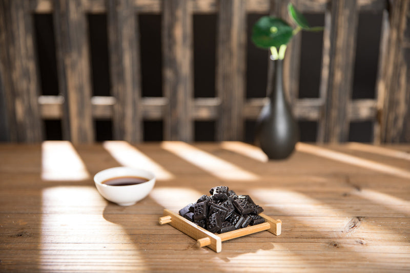 Pu'er Tea Cream 普洱茶膏 Mini Pu erh Cake Tea 100g Yunnan Ripe Shu Pu Er Extract-Health Wisdom™
