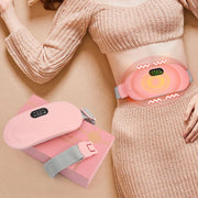 Rechargable Menstrual Heating Pad Smart Warm Palace Belt Relief Menstrual Pain Hot Compress Massager Electric Waist Belt Device-Health Wisdom™