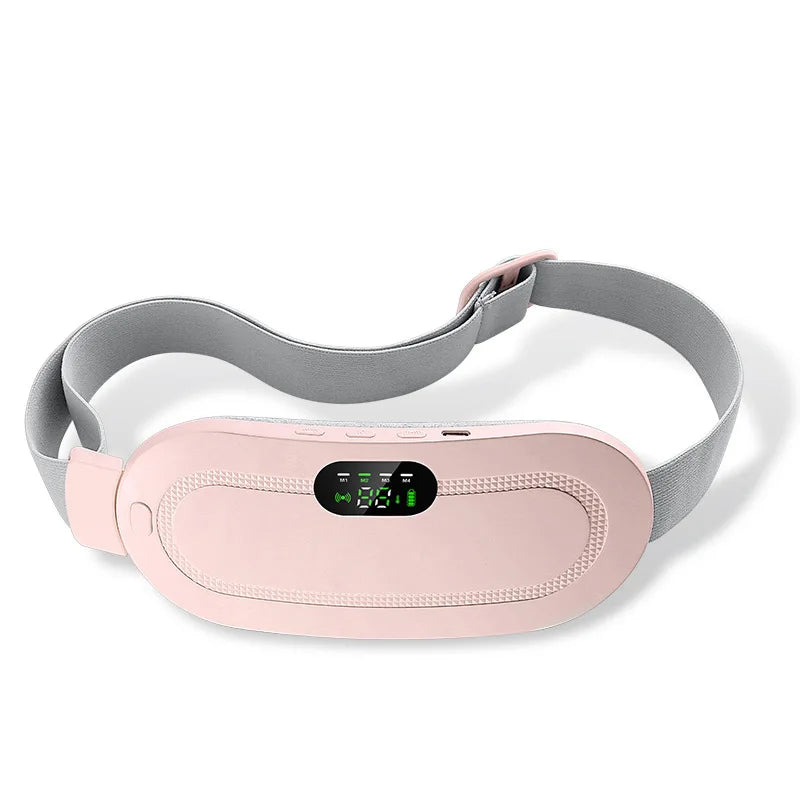 Rechargable Menstrual Heating Pad Smart Warm Palace Belt Relief Menstrual Pain Hot Compress Massager Electric Waist Belt Device-Health Wisdom™