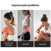 Red Light Therapy Knee Protect Pads Pain 660nm 850nm Heat Physiotherapy Foot Shoulder Elbow Joint Arthritis Pain Rehabilitation-Health Wisdom™