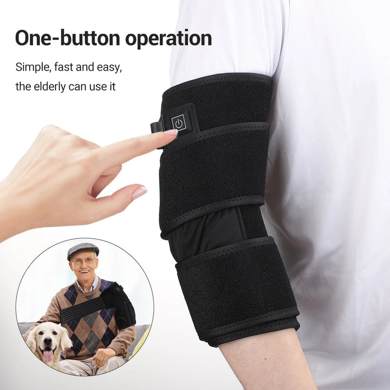 Red Light Therapy Knee Protect Pads Pain 660nm 850nm Heat Physiotherapy Foot Shoulder Elbow Joint Arthritis Pain Rehabilitation-Health Wisdom™