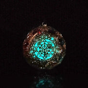 Reiki Yoga Orgonite Pendant Healing Crystal 7 Chakra Orgone Luminous Necklace Meditation Women Necklaces Protection-Health Wisdom™