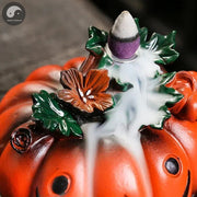 Resin Pumpkin Handicraft Home Ornaments Waterfall Backflow Incense Burner-Health Wisdom™