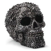 Resin Screw Gear Mechanical Style Skull Decorative Crafts Ornament Home Decor Statue Halloween Decoration Sculpture Skull Statue-Health Wisdom™