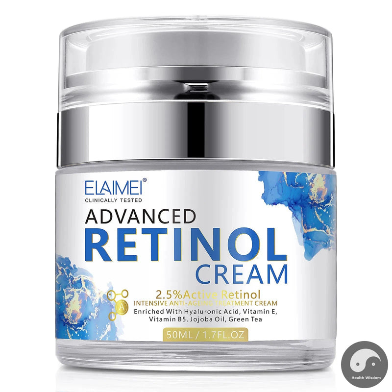 Retinol Face Cream Anti-wrinkle Anti-aging Moisturizing Hyaluronic Acid Vitamin C Facial Cream Skincare Face Whitening Creams-Health Wisdom™