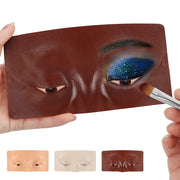 Reusable 5D Cosmetic Makeup Practice Mask Board Pad Skin Eye Face Solution Makeup Mannequin Silicone for Training Supplies-Health Wisdom™
