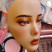 Reusable 5D Eyebrow Tattoo Practice Full Face Cosmetic Makeup Practice Mask Board Skin Eye Makeup Training Silicone Practice Pad-Health Wisdom™