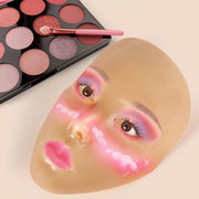 Reusable 5D Eyebrow Tattoo Practice Full Face Cosmetic Makeup Practice Mask Board Skin Eye Makeup Training Silicone Practice Pad-Health Wisdom™