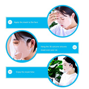 Reusable Silicone Face Mask Cover Hydrating Moisturizing Masks For Sheet Prevent Evaporation Steam Beauty Skin Care Products-Health Wisdom™