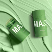 Rose Green Tea Solid Clay Face Mask Stick Moisturizing Hydrating Anti Acne Removal Blackhead Facial Mud Masks Skin Care Products-Health Wisdom™