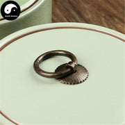 Ru Ceramic Loose Leaf Tea Storage 汝窑 茶叶罐-Health Wisdom™