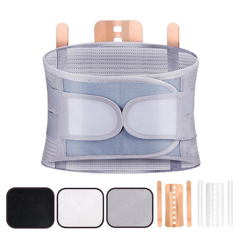 Self-Heating Decompression Lumbar Back Belt Waist Belt Lower Back Support Brace Disc Herniation Spine Orthopedic Pain Relief-Health Wisdom™