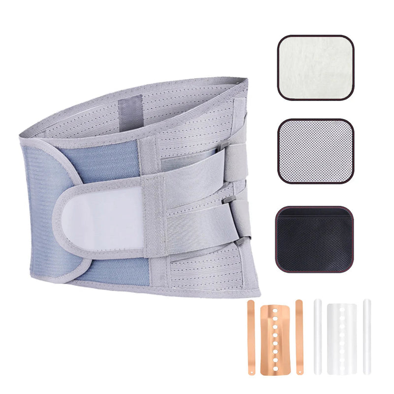 Self-Heating Decompression Lumbar Back Belt Waist Belt Lower Back Support Brace Disc Herniation Spine Orthopedic Pain Relief-Health Wisdom™