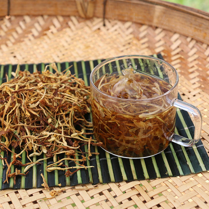 Shan Yin Hua 山銀花, Flos Lonicera Hypoglauca, Wild Honeysuckle Flower Tea-Health Wisdom™