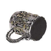 Silver Skull Dragon Resin Stainless Steel Beer Mug 450ml Coffee Cup Retro Tankard Creative Viking Tea Mug Pub Bar Decoration-Health Wisdom™