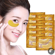Skin Care Crystal Eye Patches Fade Dark Circles Gold Collagen Eye Mask Keep Moisturizing Firming Skin Anti Aging Wrinkle-Health Wisdom™