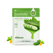 Skin Care Six Fruit Plant Facial Mask Moisturizing Oil-control Blueberry Cucumber Pomegranate Fruit Aloe Face Mask-Health Wisdom™