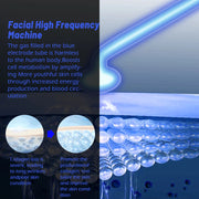 Skin Therapy Wand Portable High Frequency Skin Therapy Machine Neon Argon Wands Anti Aging Blemish Spot Control Skin Tightening-Health Wisdom™
