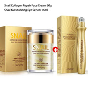 Skincare Set Snail Cream Collagen Cream Anti Aging Whiten Skin Face Cream Fade Dark Eye Circles Remove Eye Bags Eye Serum-Health Wisdom™