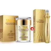 Skincare Set Snail Cream Collagen Cream Anti Aging Whiten Skin Face Cream Fade Dark Eye Circles Remove Eye Bags Eye Serum-Health Wisdom™