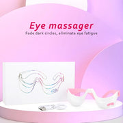 Smart 3D Eye Massager Hot Compress Electric Eyes Care Portable Vibration Eyes Massage Glasses Fatigue Anti Wrinkles Dark Circles-Health Wisdom™