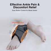 Smart Electric Ankle Massager Pressotherapy Air Pressure Foot Brace Heating Vibration Physiotherapy Pain Relief Pressotherapy-Health Wisdom™