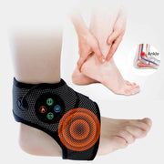 Smart Electric Ankle Massager Pressotherapy Air Pressure Foot Brace Heating Vibration Physiotherapy Pain Relief Pressotherapy-Health Wisdom™