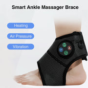 Smart Electric Ankle Massager Pressotherapy Air Pressure Foot Brace Heating Vibration Physiotherapy Pain Relief Pressotherapy-Health Wisdom™