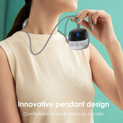 Smart TENS EMS Pulse Neck Massager Necklace Microcurrent Cervical Shoulder Spine Heating Kneading Low Frequency Magnetic Therapy-Health Wisdom™