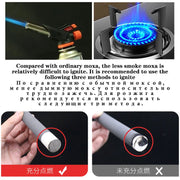 Smokeless Moxa Sticks Wormwood Moxibustion Roll Burner Chinese Medicine Moxas Therapy Acupuncture Massage Warm Uterms Meridian-Health Wisdom™