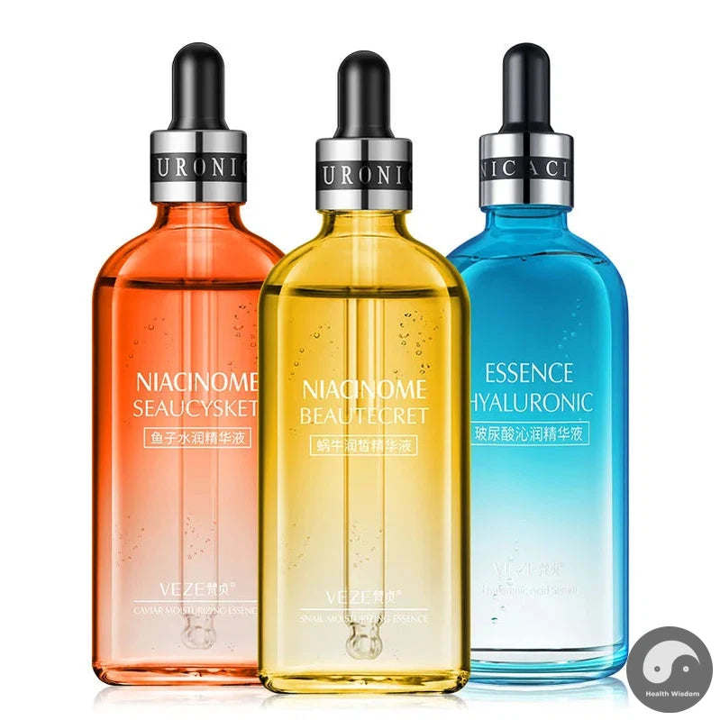 Snail Caviar Hyaluronic Acid Serum For Face Care Beauy Anti Aging Hydrating Moisturizing Wrinkle Removal Facial Serum Skin Care-Health Wisdom™