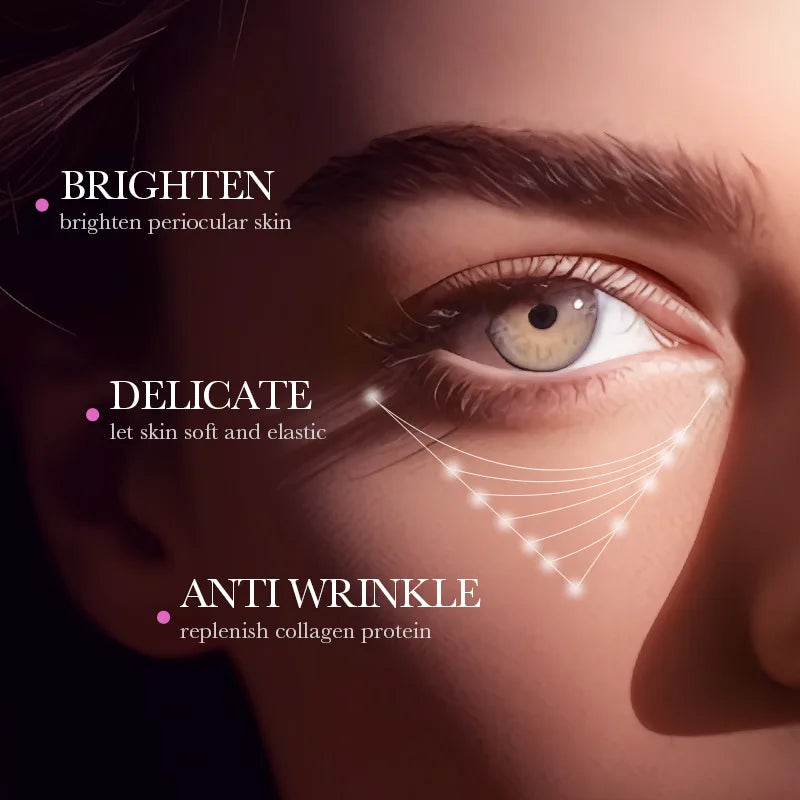Snail Collagen Eye Cream Anti Dark Circles Eyes Bags Moisturizing Anti Wrinkle Anti-aging Beauty Eyes Skin Care Products-Health Wisdom™