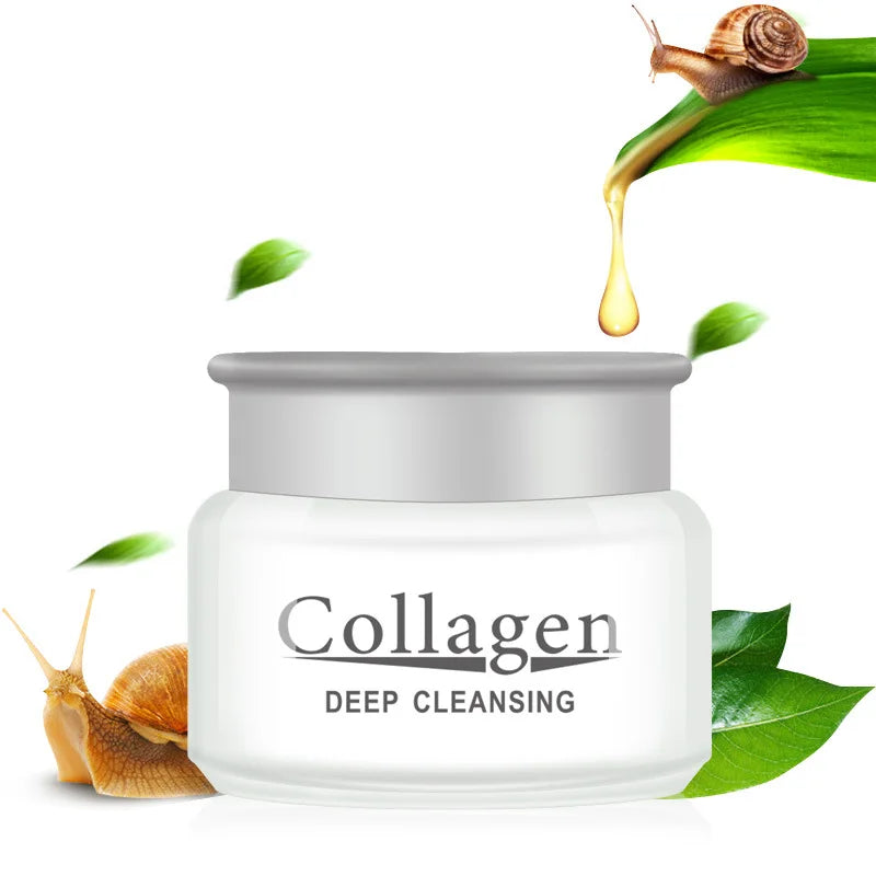 Snail Collagen Whitening Face Cream Moisturizing Face Skincare Creams Anti-aging Anti Acne Anti-wrinkle Facial Cream Skin Care-Health Wisdom™
