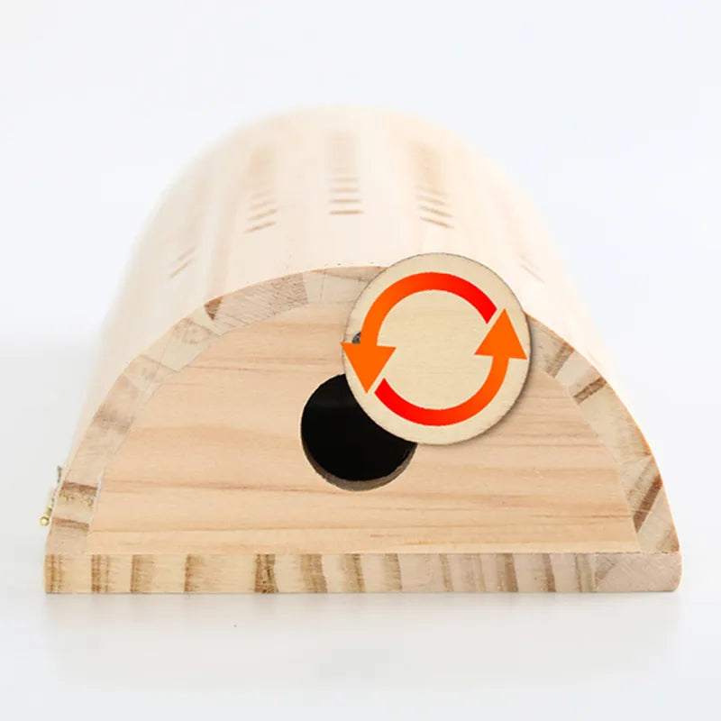 Solid Wood Moxibustion Pillow Moxa Therapy Warm Neck Waist Massage Cervical Pain Relieve Chinese Traditional Physiotherapy-Health Wisdom™