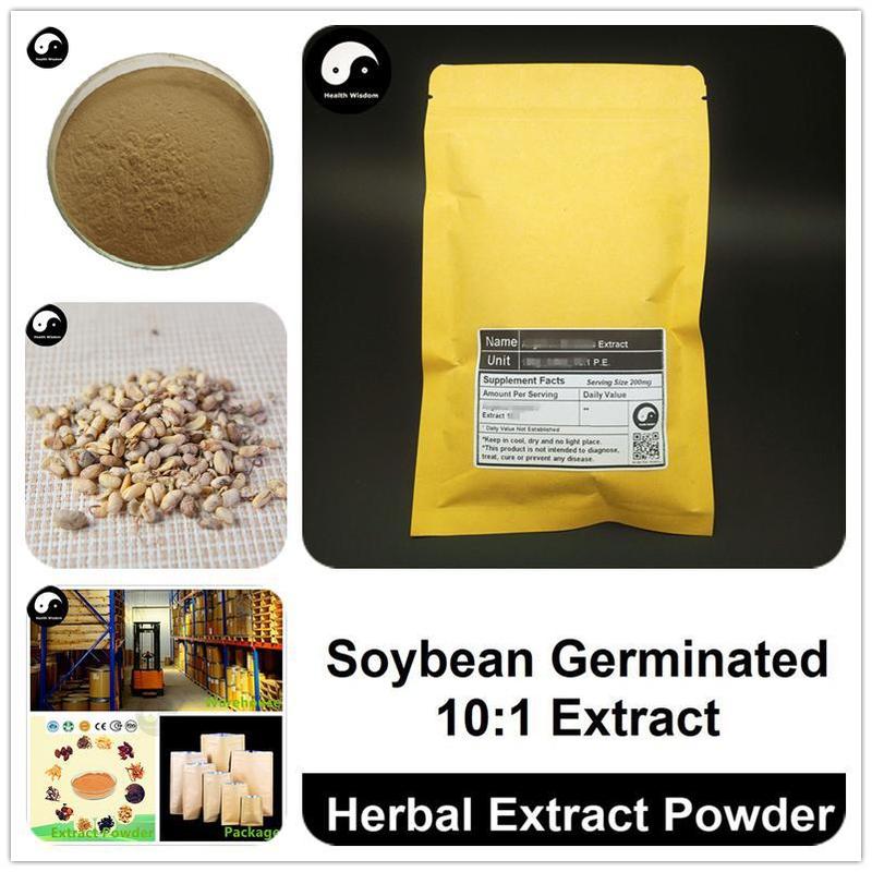 Soybean Germinated Extract Powder, Semen Sojae Germinatum P.E. 10:1, Da Dou Huang Juan-Health Wisdom™