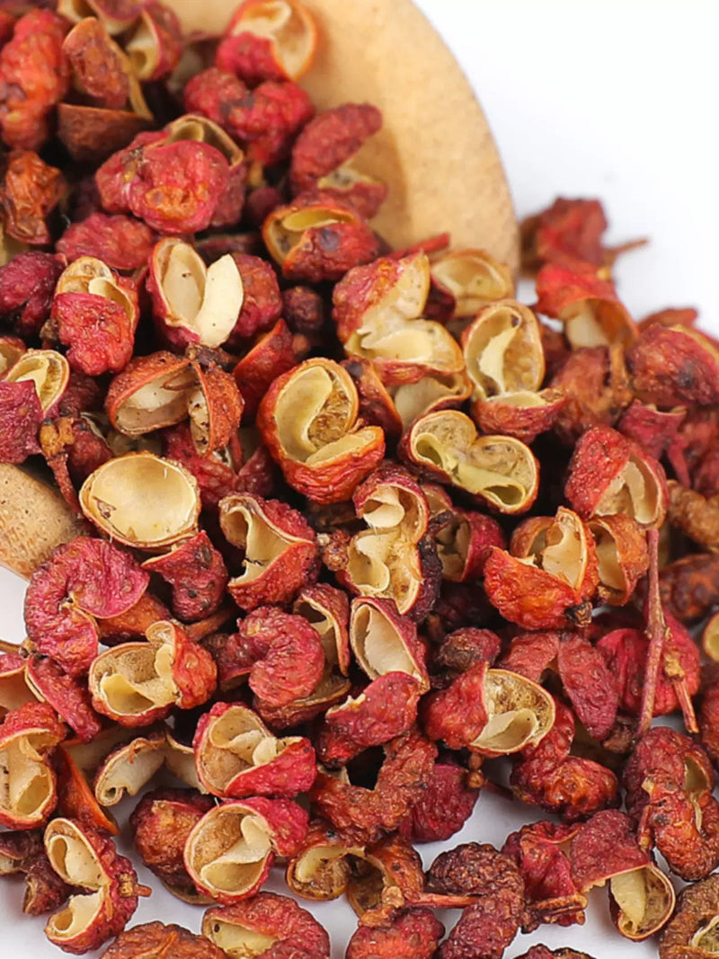 Spice Hua Jiao 花椒, Pericarpium Zanthoxyli, Red Pricklyash Peel, Chuan Jiao, Shu Jiao-Health Wisdom™