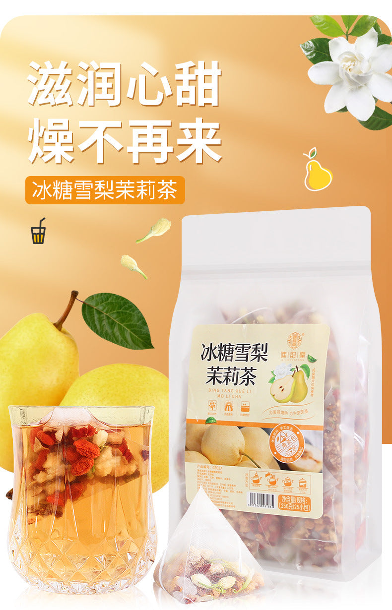Sugar Pear Jasmine Tea bag Easy Drink 25bags-Health Wisdom™