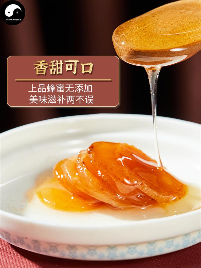 Sweet Red Ginseng Roots Slices, Honey Korean Ginseng Root, Hong Shen Mi Pian 红参蜜片-Health Wisdom™