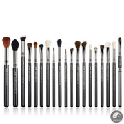 T131 set 19 pcs Makeup Brushes Set Cosmetic tools Beauty Make up Brush Eyeliner Concealer Lip Pencil Black-Health Wisdom™
