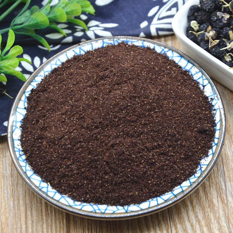 TCM Herb Powder Hei Gou Qi 黑枸杞, Black Goji Berry Powder, Rare Wolfberry Fruit, Goji Berries-Health Wisdom™