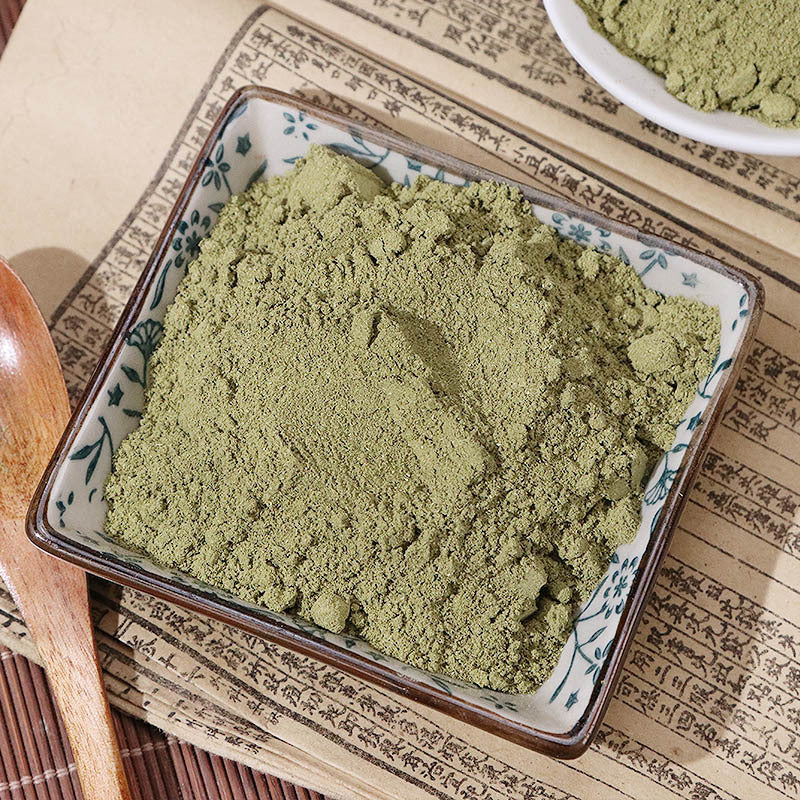 TCM Herbs Powder Ce Bai Ye 側柏葉, Cacumen Platycladi, Chinese Arborvitae Twig, Bai Ye-Health Wisdom™