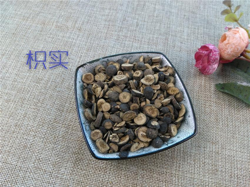 TCM Herbs Powder Chao Zhi Shi 炒枳實, Fructus Aurantii Immaturus, Immature Bitter Orange-Health Wisdom™