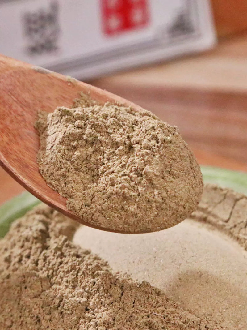 TCM Herbs Powder Ji Xue Cao 積雪草, Asiatic Pennywort Herb, Centella Asiatica, Herba Centellae-Health Wisdom™