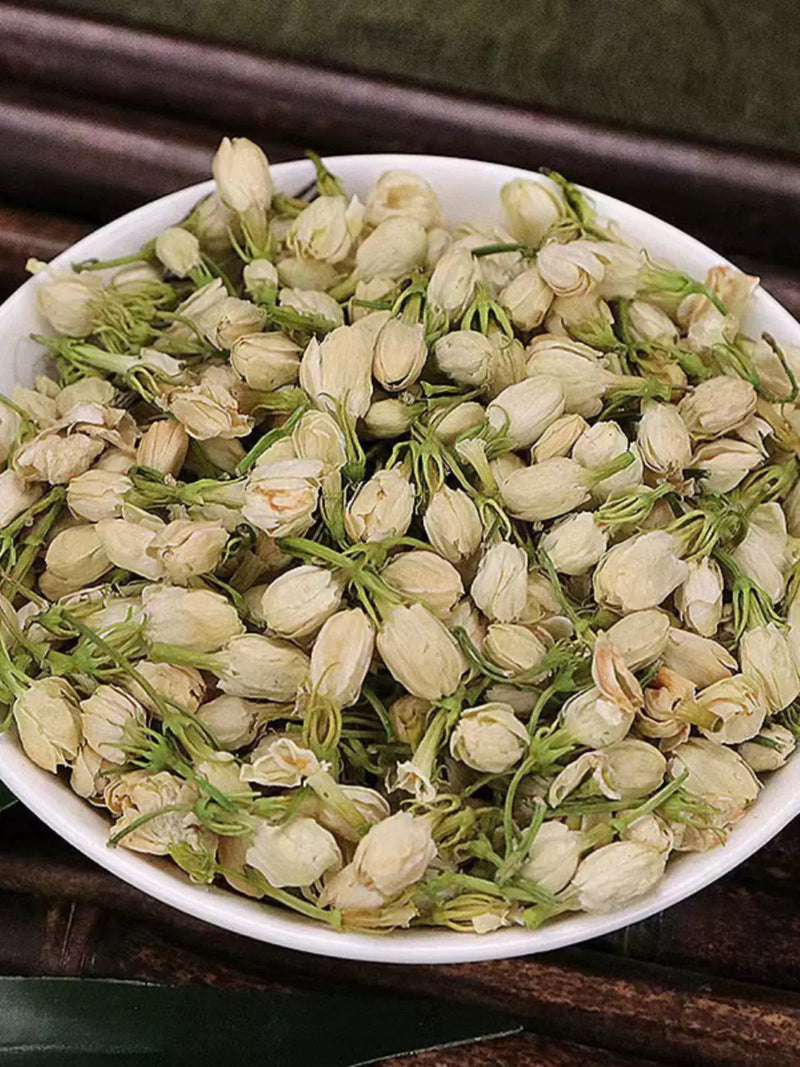 TCM Herbs Powder Mo Li Hua 茉莉花, Arabian Jasmine Flower, Flos Jasmini Sambac-Health Wisdom™