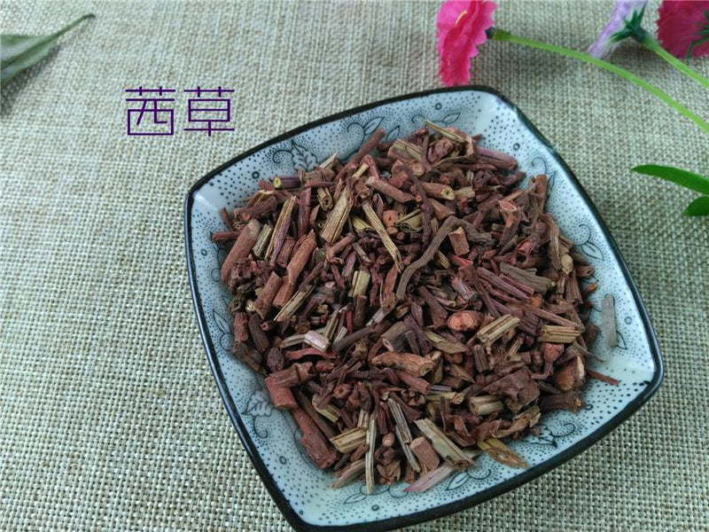 TCM Herbs Powder Qian Cao Gen 茜草根, Radix Rubiae, India Madder Root-Health Wisdom™