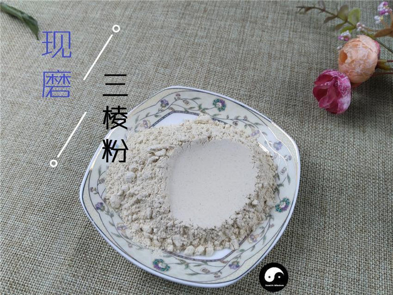 TCM Herbs Powder San Leng 三棱, Rhizoma Sparganii, Common Burreed Rhizome-Health Wisdom™