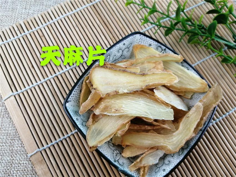 TCM Herbs Powder Tian Ma 天麻, Rhizoma Gastrodiae, Tall Gastrodia Tuber, Gastrodia Elata Root-Health Wisdom™