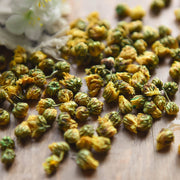 Tai Ju 胎菊, Flos Chrysanthemi, Florists Chrysanthemum Flower Bud-Health Wisdom™