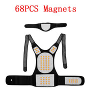 Tourmaline Self-heating Back Support Magnetic Hot Vest Waist Corset Shoulder Lumbar Posture Corrector Brace Health Care-Health Wisdom™